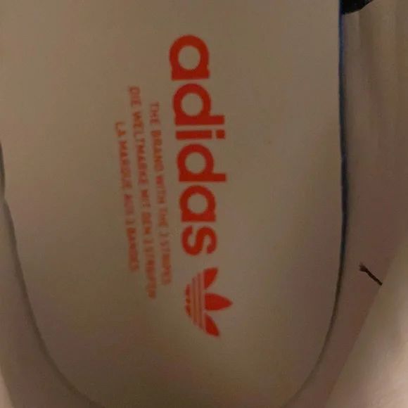 Adidas Supercourt Legend Earth Dark Green Orange EF9182 Tennis Sneaker - Picture 13 of 15